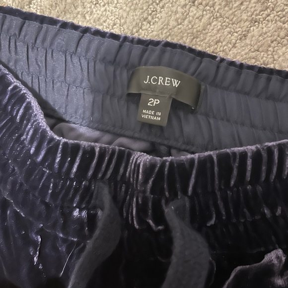 J. Crew Velvet Joggers 2P - Picture 4 of 4
